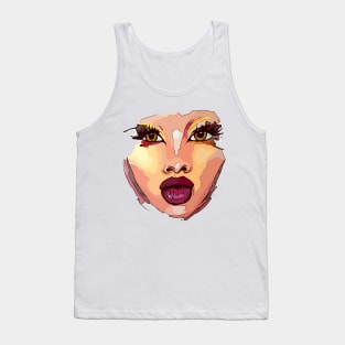 Beauty Queen Face Mask Tank Top